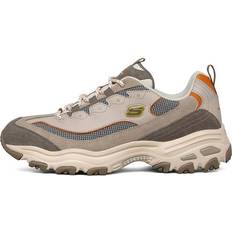 Skechers Brown Running Shoes Skechers D'Lites 1.0 Low-Top Running Shoes - Brown