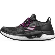 Skechers Purple Running Shoes Skechers Go Run Steady Sports Shoes - Black/White/Purple