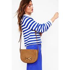 Bags Boden Snaffle Suede Satchel - Tan