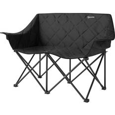 2-Sits Campingstol Med Kylväskor Och Bärväska