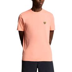 Lyle & Scott Polyester T-shirts Lyle & Scott M Martin Ss T-shirt Warm Up Pink