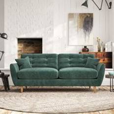 Furniture Dunelm Anders Large Luxury Chenille Pacific Sofa 3 Seater