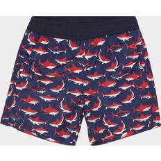 Blue Swim Shorts Moncler Enfant Boys Shark Print Swim Shorts - Blue