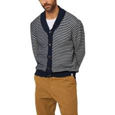 Island Crochet Cardigan - Navy
