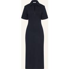 Reiss Tøj Reiss Astrid Jersey Collared Bodycon Dress - Navy