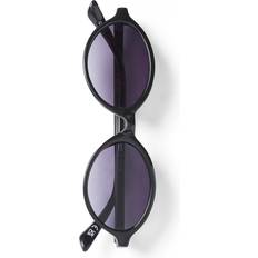 NA-KD Slim Oval Sunglasses - Solbriller - Sort