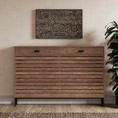 Dunelm Fulton Large Radiator Cover Pine