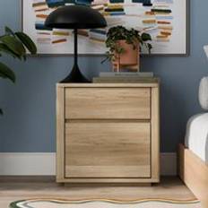 Dunelm Bedside Tables Dunelm Malik 2 Drawer Light Wood Bedside Table