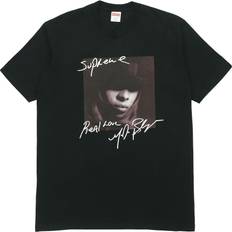 Supreme Clothing Supreme Week 1 Mary J. Blige Tee Character Printing Short Sleeve Unisex - Black