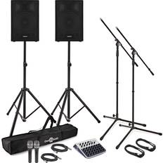 C12A Active PA System with Mics Stands and Mixer