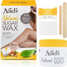 Nad's Natural Sugar Wax Kit Hypoallergenic Hair Removal