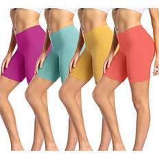 Women Men's Underwear on sale Wirarpa Ladies Anti Chafing Cotton Cycling Shorts 4 Pack - Multicoloured