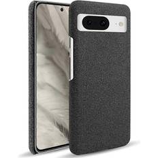 Google Pixel 8 Mobile Phone Cases Veanxin Google Pixel 8 Case Solid Color Cloth Texture Hard Protective Phone Cover
