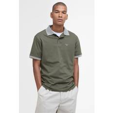 Barbour Men Polo Shirts Barbour Cornsay Polo Shirt - Dark Green