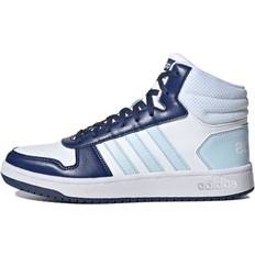 adidas Hoops 2.0 Mid - White Blue