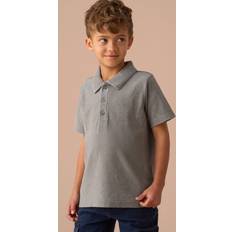 Green Polo Shirts Children's Clothing Angel & Rocket Kids' Washed Polo Shirt Green