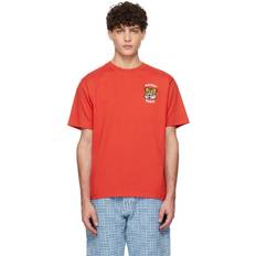 Kenzo T-shirts Kenzo Paris Verdy Edition Embroidered T-Shirt - Deep Orange