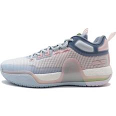 Mid Top Basketball Shoes - Blue Pink