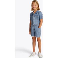 Tommy Hilfiger Dame Jumpsuits & Overalls Tommy Hilfiger Five-Pocket Denim Buksedragt - Blue