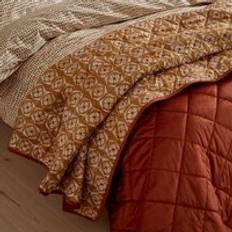 Orange Bedspreads Dunelm Tangier Tile - Bedspread Orange