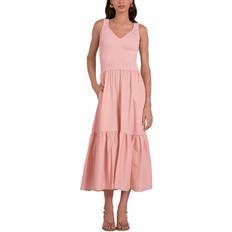 Elan Mixed Media Tank Maxi Dress