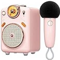 Karaoke System Med 1 Trådlös Mikrofon