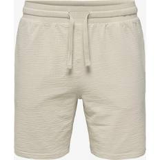 Silver Shorts Only & Sons Onskian Mid Waist Regular Fit Shorts