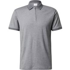 Selected Homme Polotrøjer Selected Homme Regular Polo T-shirt - Grå