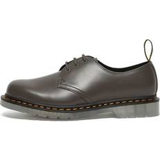 Green Oxford Dr. Martens Iced Smooth Leather Oxford Shoes - Olive Green
