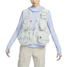 Nike Silver Vests Nike Acg Buttles Vest - Silver