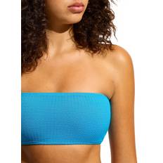Turquoise - Women Bikini Tops Seafolly Sea Dive Tube Bikini Top - Turquoise