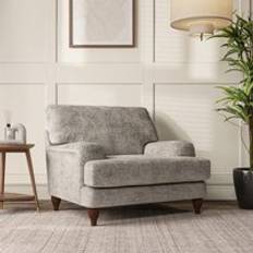 Silver Armchairs Dunelm Darwin Chunky Chenille Silver Armchair