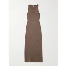 Loewe Anagram Wool-Blend Maxi Dress