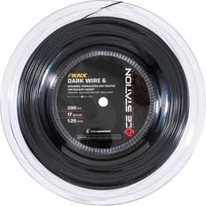Tennis Prokennex Dark Wire 6 Saitenrolle 200m schwarz