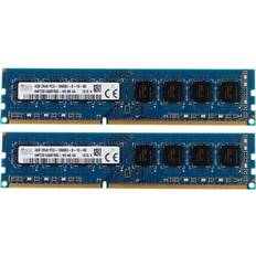 2pcs For Sk Hynix 4GB 2RX8 PC3-10600 DDR3 1333MHz 240pin DIMM Desktop Memory RAM