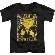 Trevco Monopoly Own Toddler Short Sleeve T-Shirt - Black