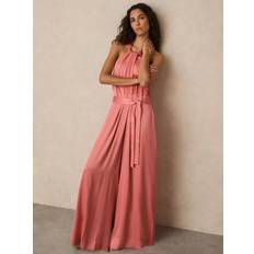 Reiss Jumpsuits & Overalls Reiss Rosin Draped Jumpsuit - Coral