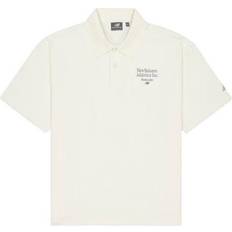 New Balance Men Polo Shirts New Balance Athletics Polo Shirt - Ivory