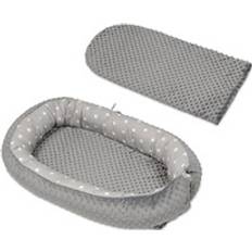 PQP Babynest Med Dyna Vita Stjärnor