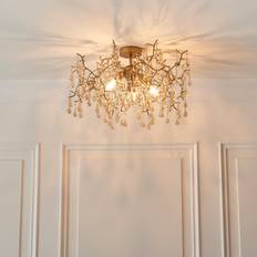 Vogue Vogue Wisteria 3 Light - Gold Ceiling Flush Light