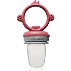 Minikoioi Feeder Teether Velvet Rose Powder Grey Fruchtsauger 1 St