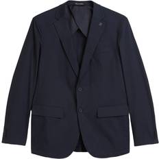 Marc O'Polo Blazere Marc O'Polo O’Polo Sakko Shaped Fit Normal Lapel - Dark Navy