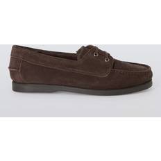 Grey Boat Shoes John Lewis Smart Suede Lace-Up Boat Shoes - Grey