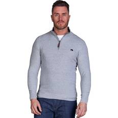 Raging Bull Quarter-Zip Sweater - Grey