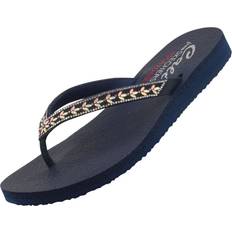 Skechers Dam Flip-Flops Skechers Lucky One Sandals - Navy Blue