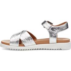 UGG Silver - Women Shoes UGG Zoie Metallic Sandal - Silver