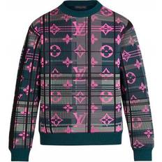 Louis Vuitton Monogram Crewneck Pullover Long Sleeve Sweatshirt - Green