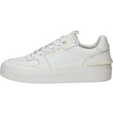 Endorsed Tennis Leather Tennis Trainers - White