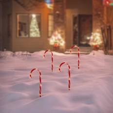Ambiance Candy Cane Lights Set 4 pcs Christmas Lighting