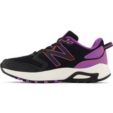 New Balance Women's 410 V7 Trail Running Shoe - Black/Purple